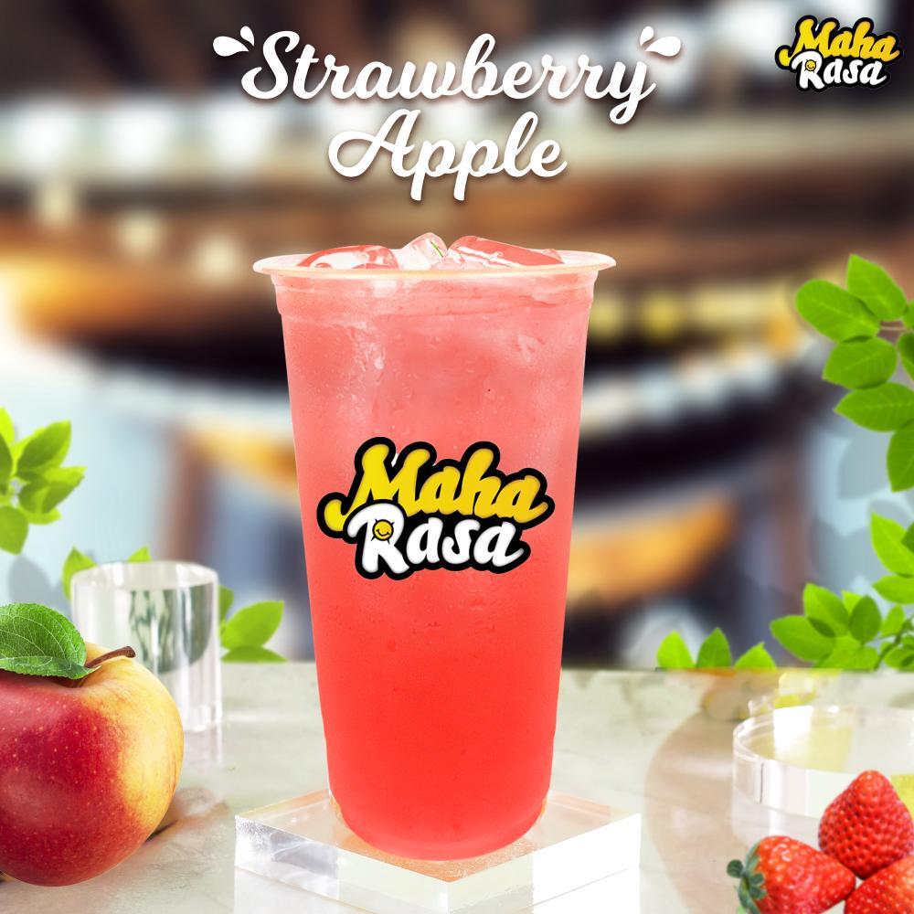 

[MAHA RASA] STRAWBERRY APPLE - BUBUK MINUMAN KEKINIAN INSTAN PREMIUM 500 Gram