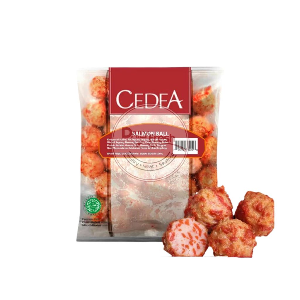 

CEDEA SALMON BALL | BOLA SALMON 500GR