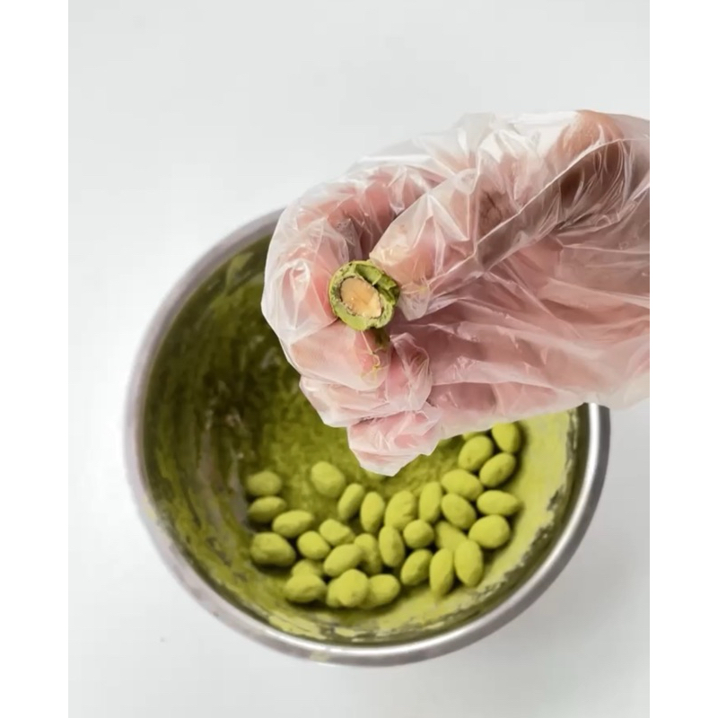 

Almond Matcha Choco coklat almond matcha viral