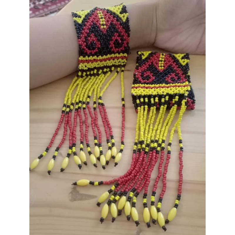 Gelang Tangan Rumbai manik | Gelang dayak Rumbai