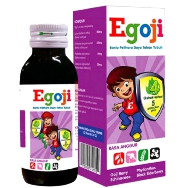 

EGOJI SIRUP Booster Imun dan Vitamin Mata anak