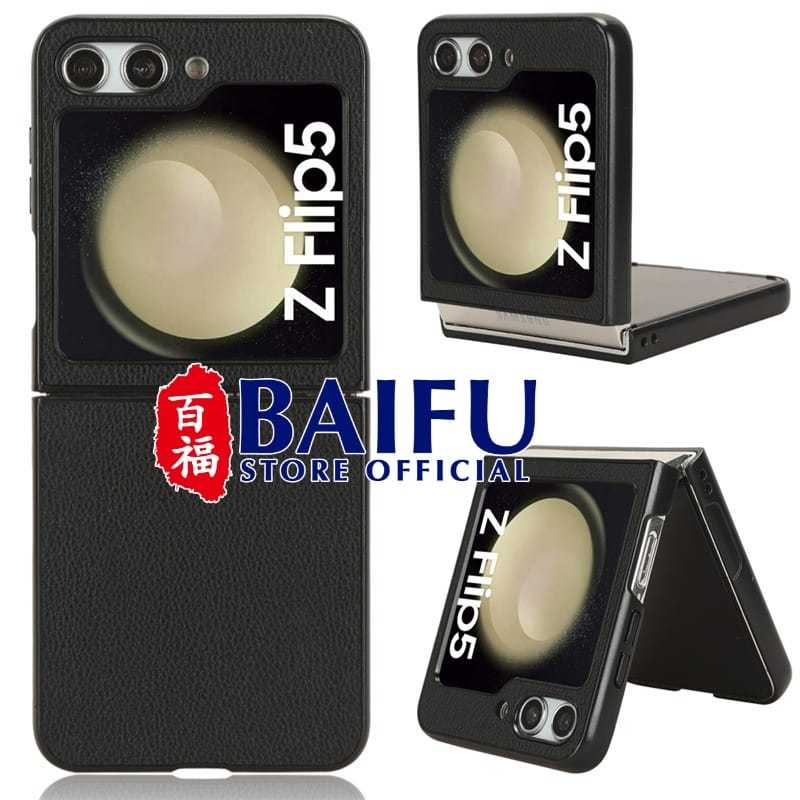 Samsung Galaxy Z Flip 3 Samsung Galaxy Z Flip 4 Samsung Galaxy Z Flip 5 Case Softcase Premium Leathe