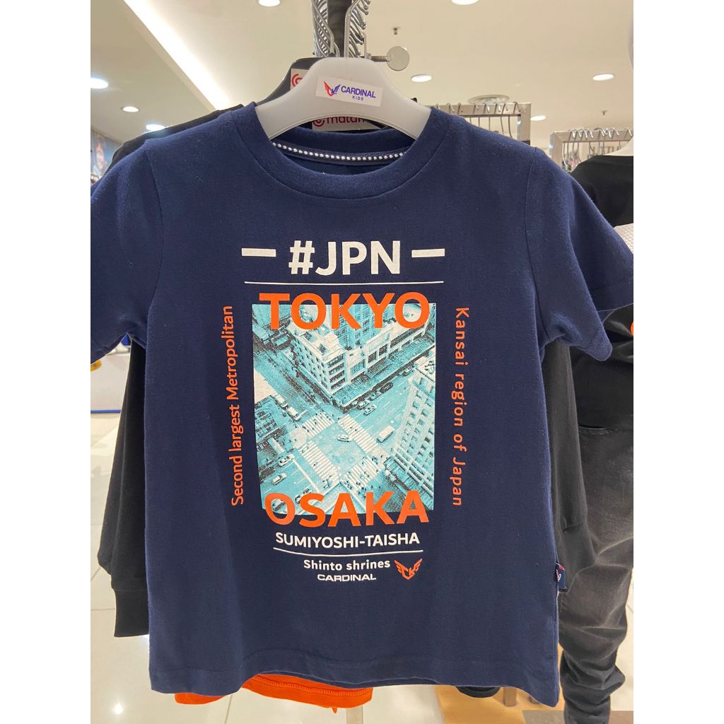 CARDINAL Kids Baju Anak Laki - Laki Tshirt Lengan Pendek