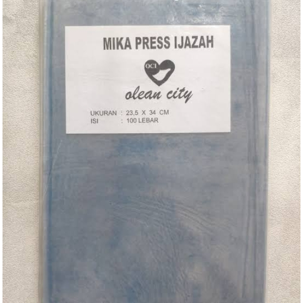 

Oci cover mika sampul press Ijazah