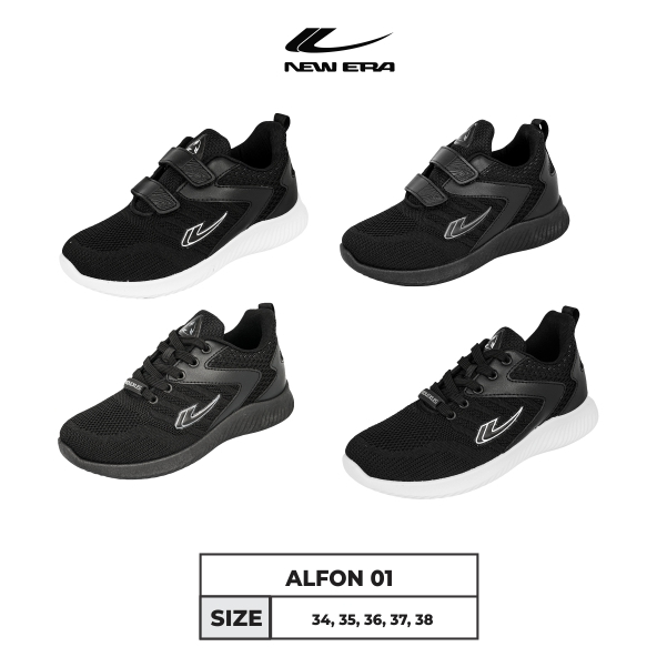 SEPATU ANAK COWOK NEW ERA ALFON 01 34-38