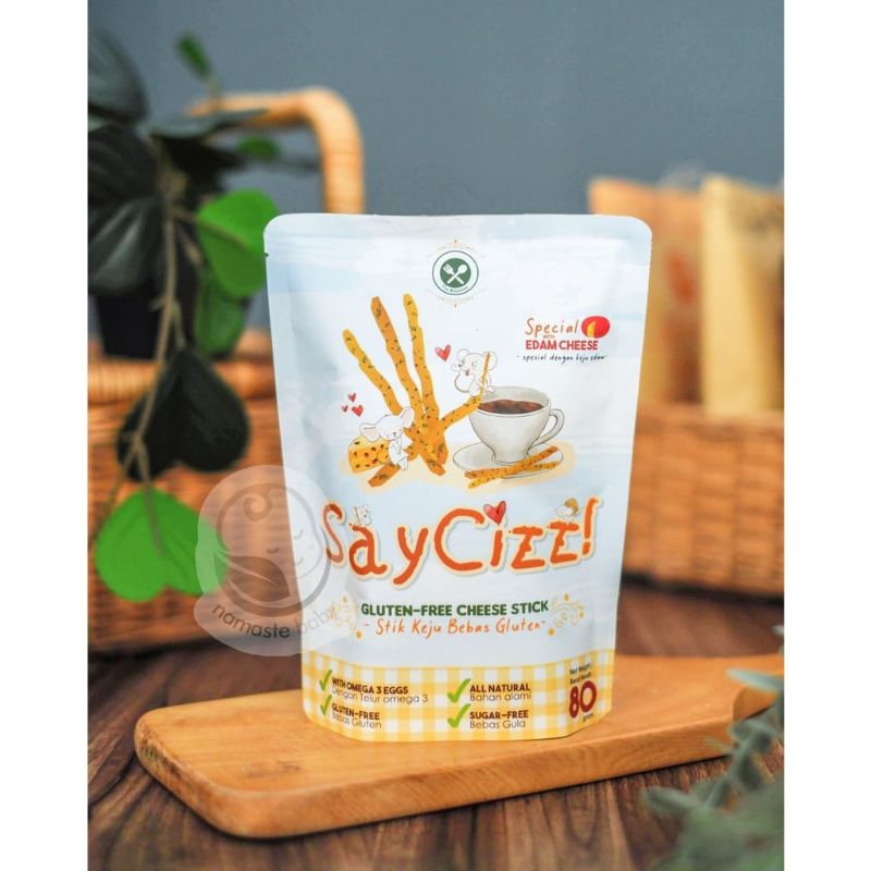 

SAY CIZZ - GLUTEN FREE CHEESE STICK 80 GRAM