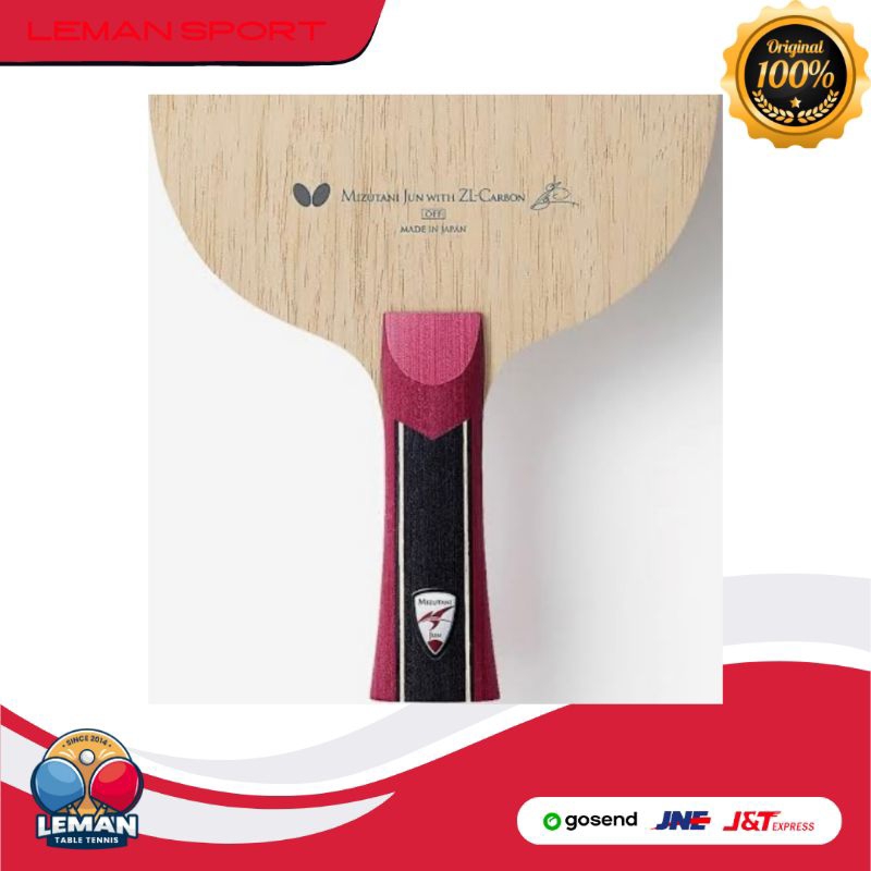 Kayu Bet Butterfly Jun Mizutani ZLC / Timo ZLC / Garaydia ALC / Kayu Bet Pingpong Tenis Meja