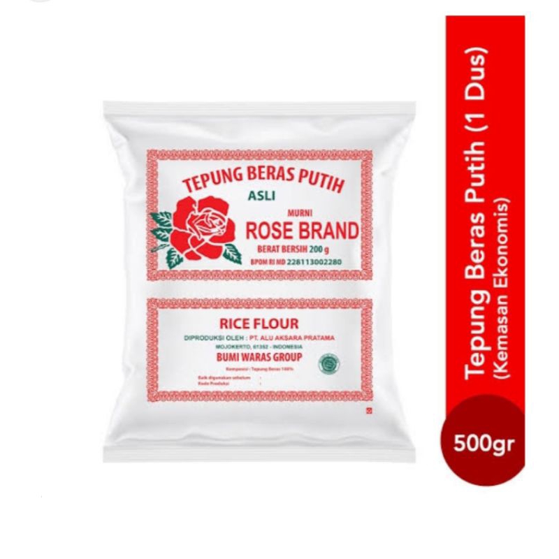 

TEPUNG BERAS | TEPUNG BERAS ROSE BRAND