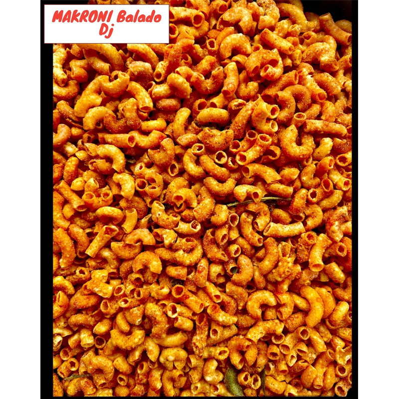 

Makaroni Bantet Nasi Padang enak paling best seller 500g