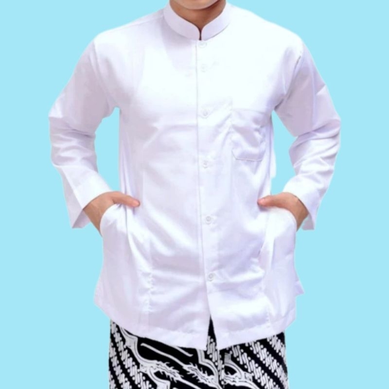 Baju Koko Haibah Premium Saku Samping Koko Habaib Model Ammu