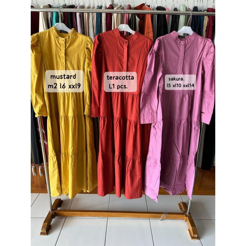 COD BAJU GAMIS DRESS ABAYA ALANA by Journey Scarves