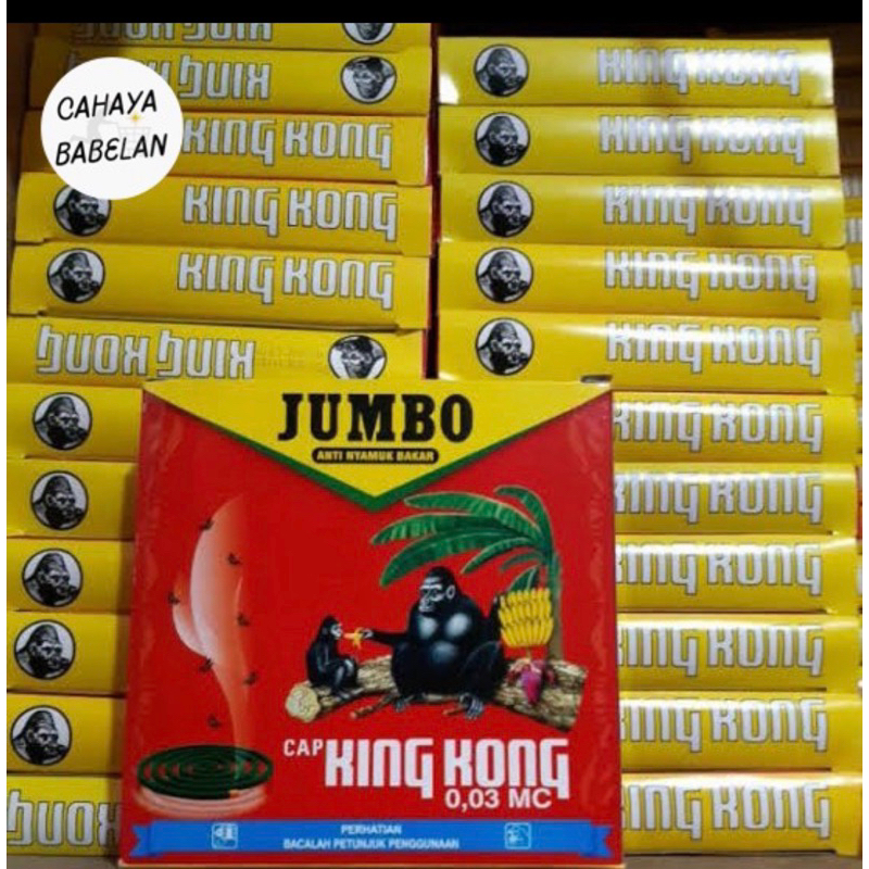 OBAT NYAMUK KINGKONG 1 DUS ISI 60 pcs