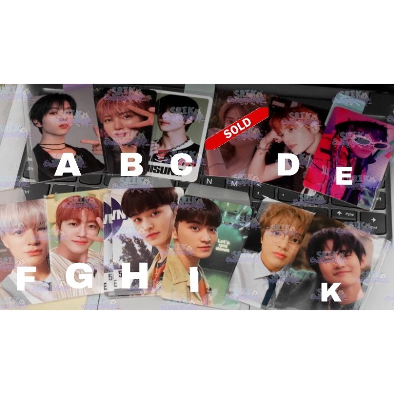 photocard nct dream jeno jaemin mark chenle jisung taeyong nct 127 trading card hottracks golden age