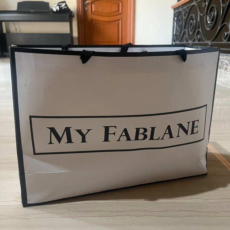 

[READY LANGSUNG KIRIM] PAPERBAG MY FABLANE PUTIH LARGE