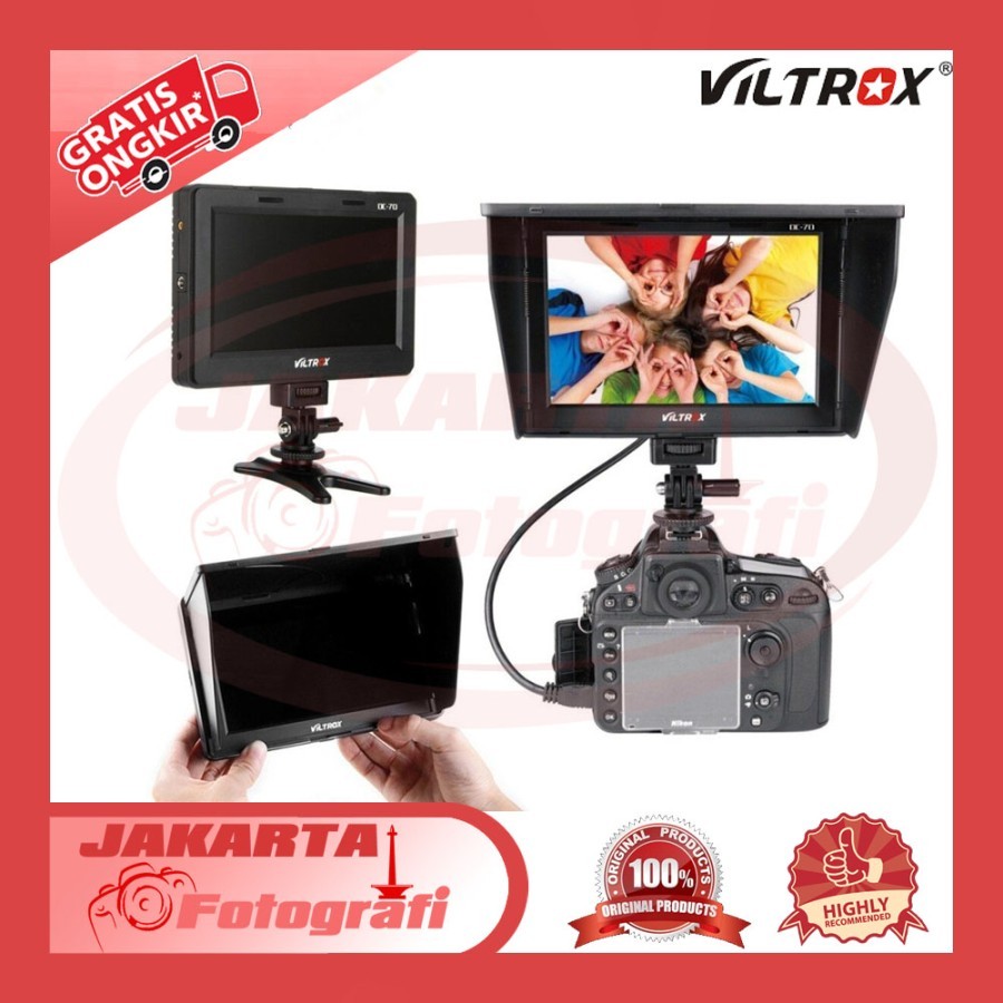 VILTROX DC-70 II 7 inch LCD Monitor