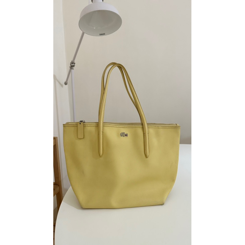 Preloved Lacoste Tote Bag