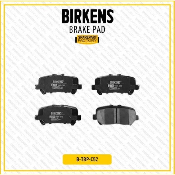 BRAKE PAD TBP-C52 / HIACE PREMIO 20-ON RR / BIRKENS