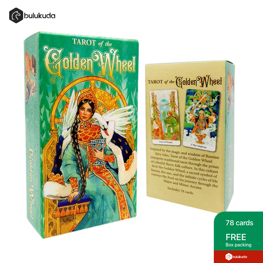 Tarot of The Golden Wheel 78 Cards English PDF Instruction