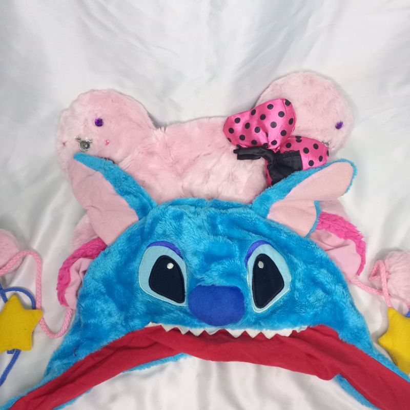 Topi Boneka Minnie Mouse Stitch Original Tokyo Disney Resort