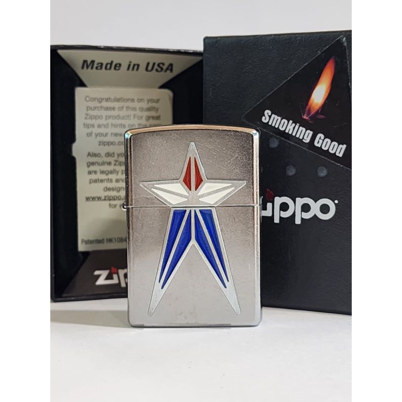 Zippo Original Patriotic Star Emblem 48903