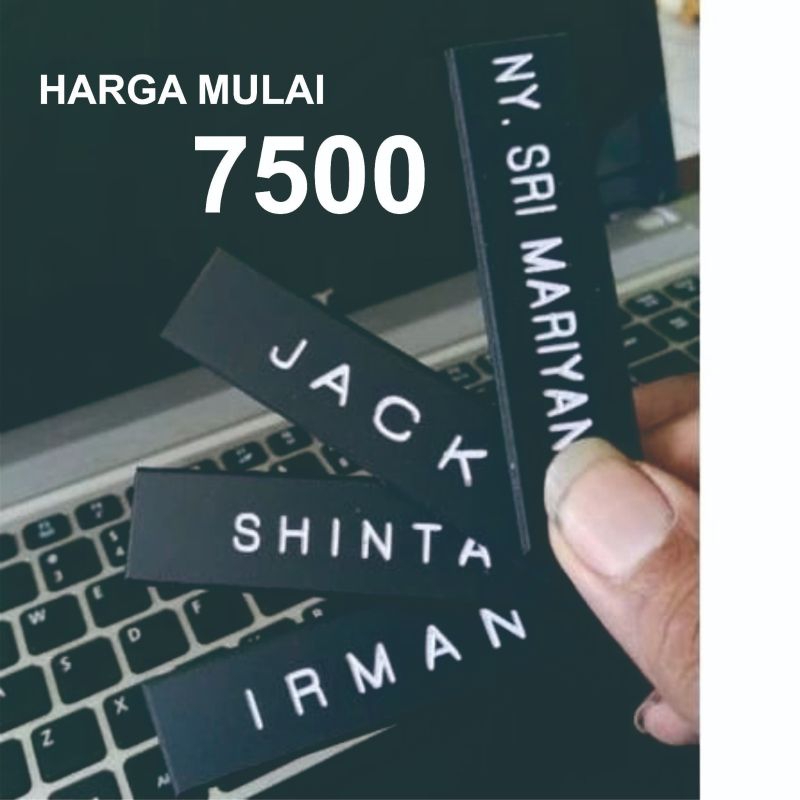 

nama dada dop/nama grafir dop/name tag dop/dop grafir/nama ukir/nama grafir