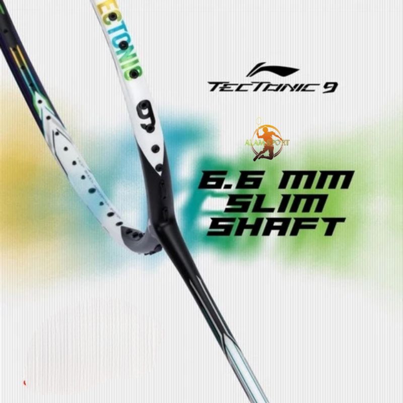 Raket Badminton Li-Ning Windstrom72 bonus tas+grip
