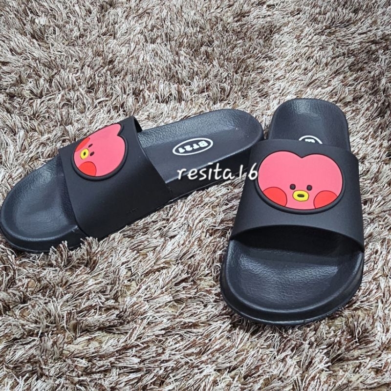 OFFICIAL CHARACTER SLIPPER TATA | SANDAL BT21 BTS