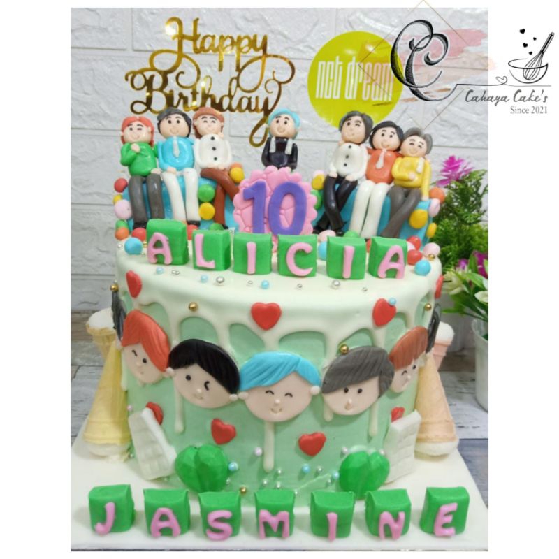 

Kue Ulang Tahun NCT Dream / NCT Dream cake / Kue Ultah Kpop