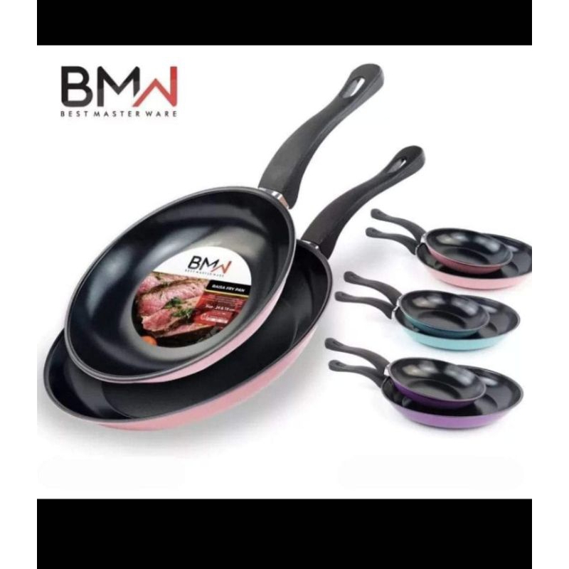 TEFLON SET BMW/FRYPAN SET/TEFLON ANTI LENGKET/TEFLON PENGGORENG/TEFLON/FRYPAN