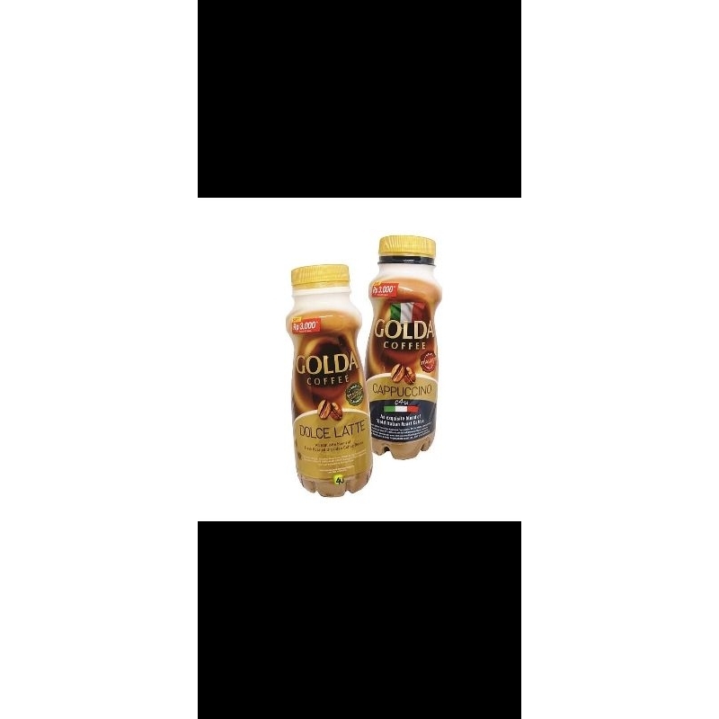 

MINUMAN BOTOL GOLDA COFFE DOLCE LATTE & CAPPUCINO 200 ML @ 1 PCS