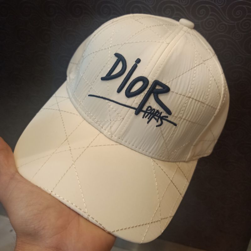 topi baseball dori white Topi Baseball Import Unisex