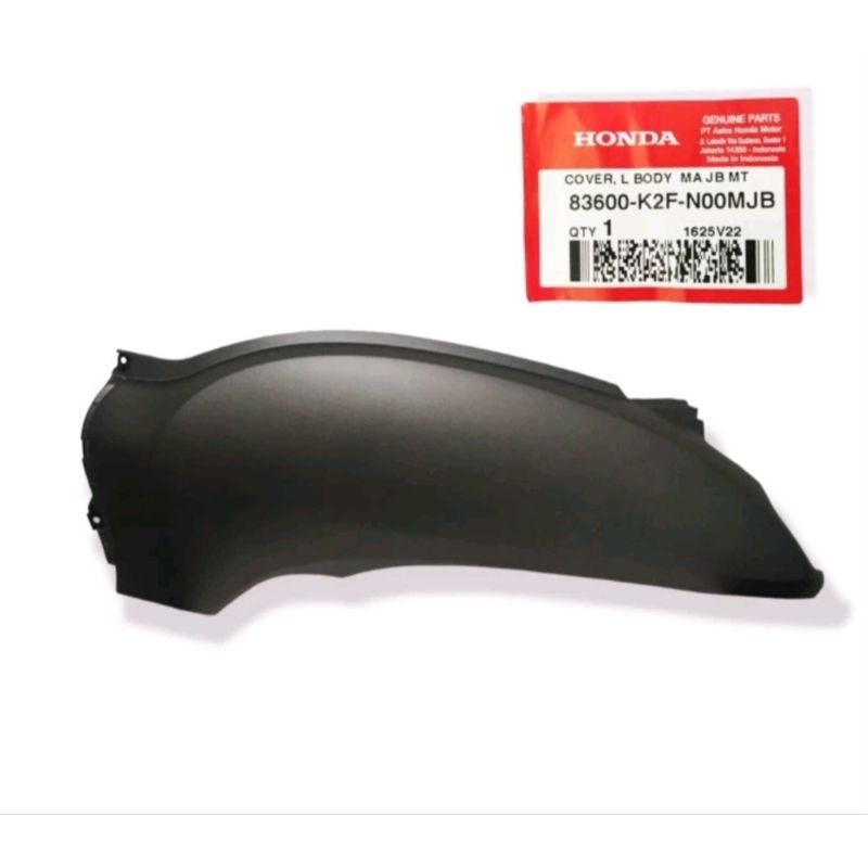 cover L body bodi kiri scoopy new 2021-2023 matte brown original