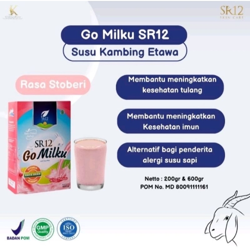 

Gomilku Strawberry SR12 / SUSU KESEHATAN/ETAWA BUBUK MURNI