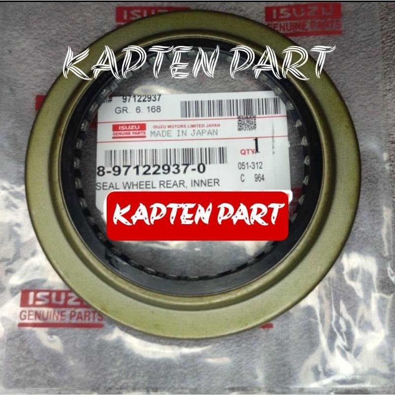OIL SEAL SIL RODA BELAKANG DALAM ISUZU ELF NMR71