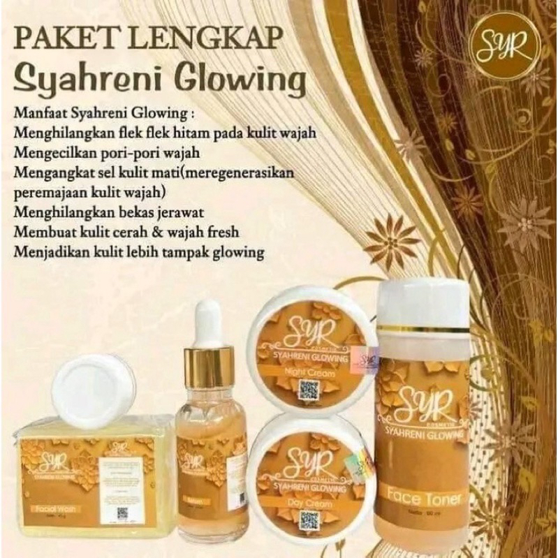 2 paket lengkap SYR glowing original