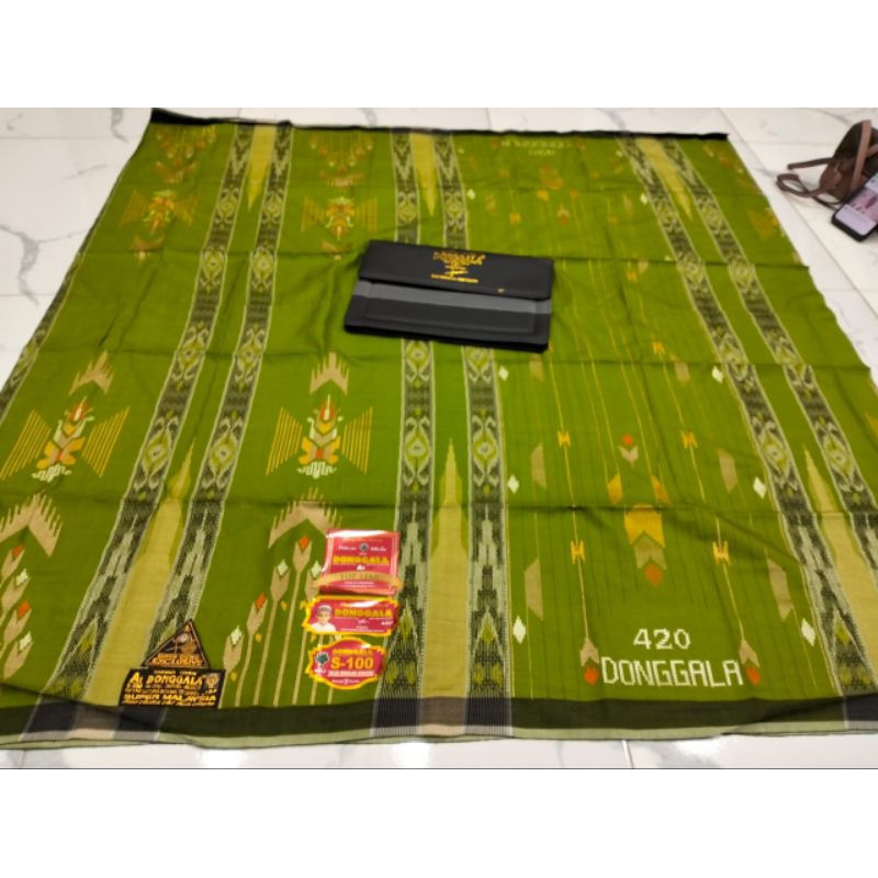 *Donggala Songket 420**Full sutra/ SKB**Produk Original Pabrik Donggal