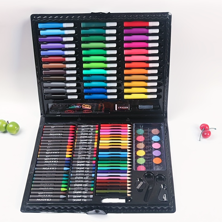 

Kirim Langsung PENSIL WARNA 150PCS - ALAT TULIS SET CRAYON COLOURING SET 150PCS ART