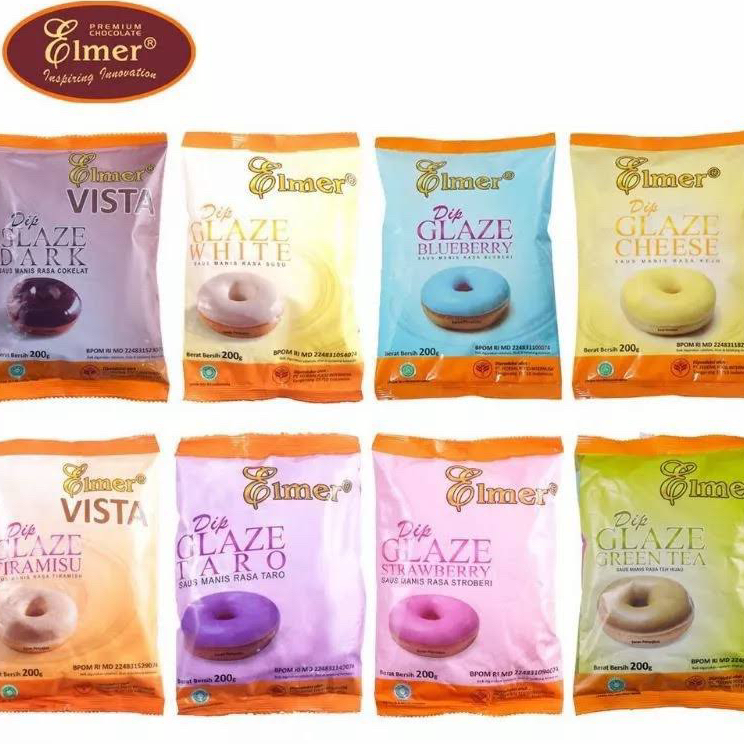 

Stock Banyak ELMER DIP GLAZE 200GR