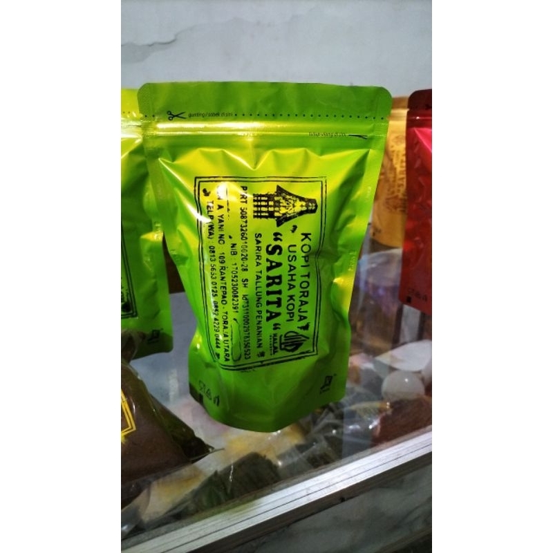 

kopi toraja asli HALAL 200 gr