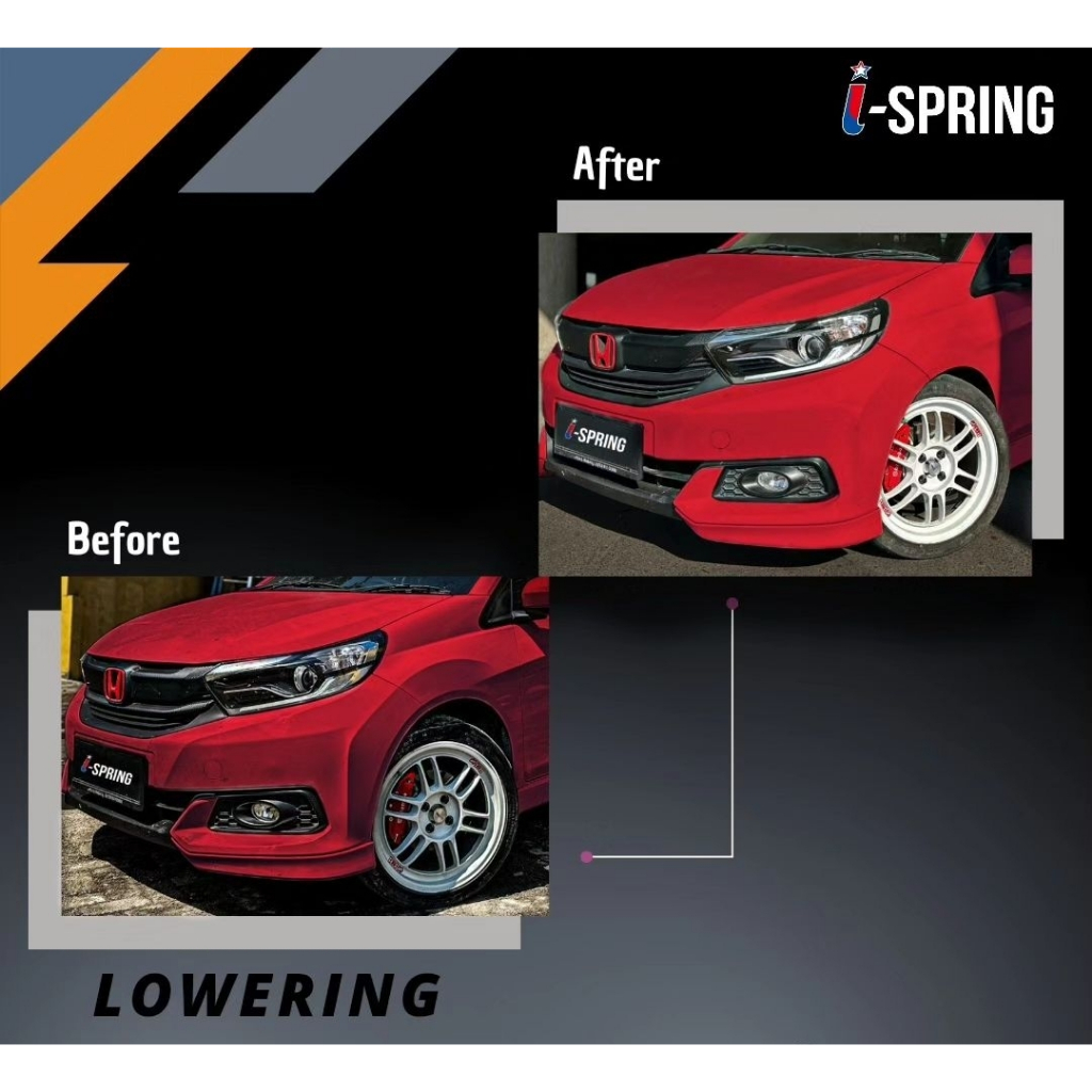 Per Ceper Lowering Kit Brio i-Spring