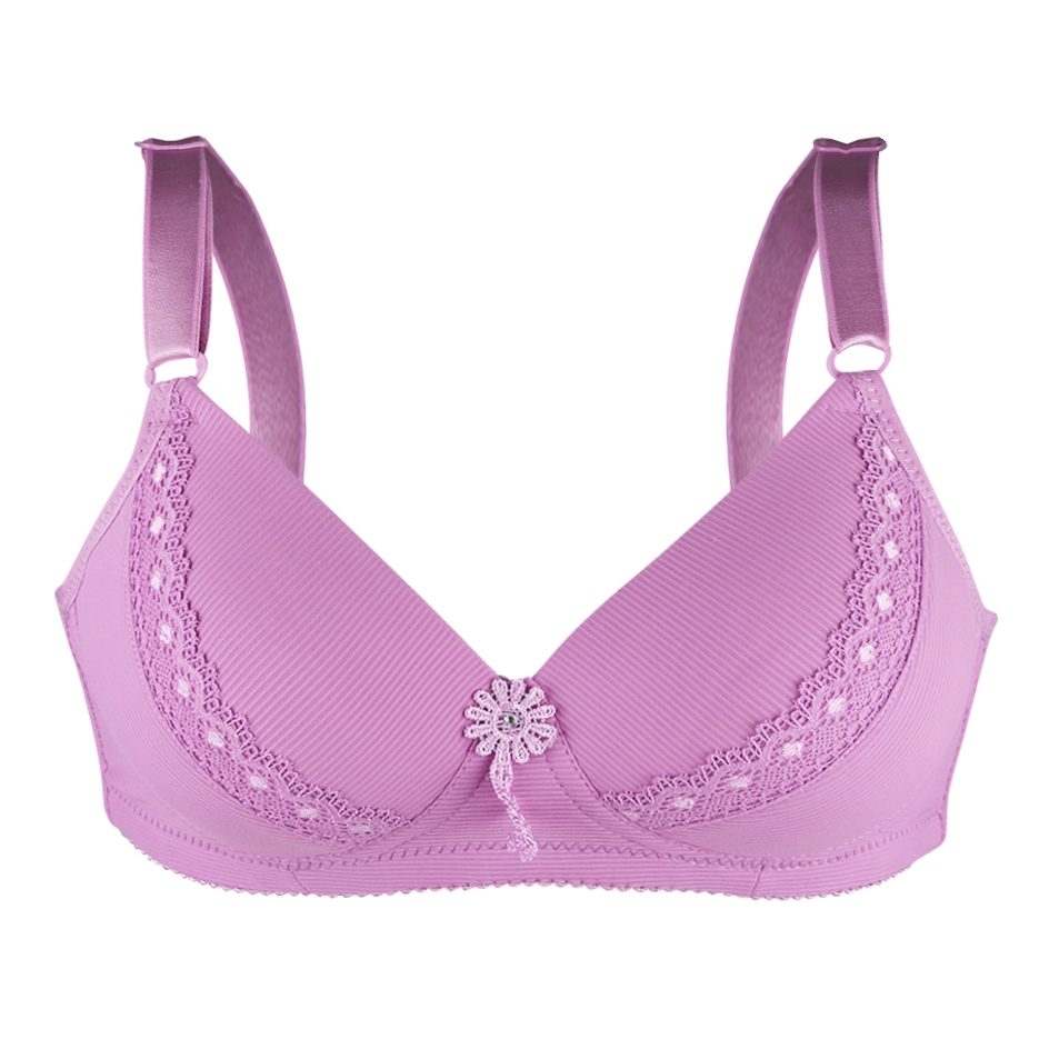Grape - Fashion Bra Tanpa Kawat Bh Busa Tipis Spm 0327