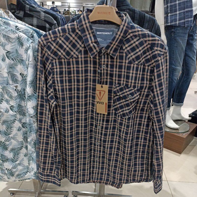 KEMEJA LENGAN PANJANG BY WATCHOUT