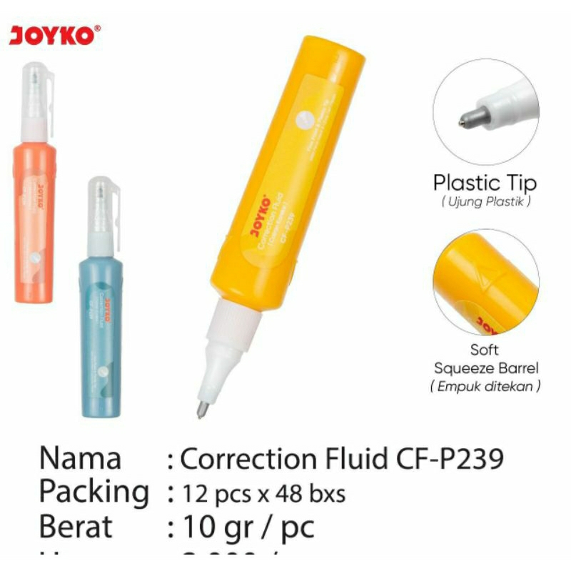 

(12 Pcs) Tipex Joyko CF-P239