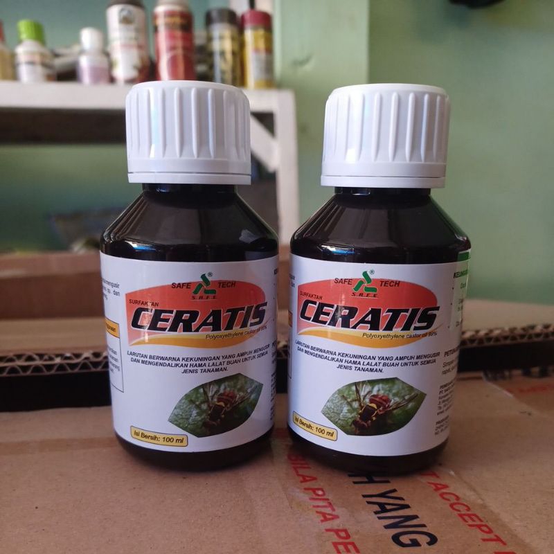 INSEKTISIDA SURFAKTAN PEMBASMI LALAT BUAH CERATIS 100 ML