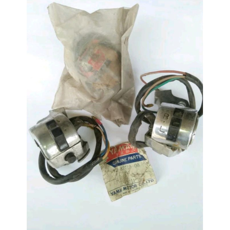 holder set kanan kiri yamaha YG80 YG1 YG2 MF2 MJ2T original saklar yamaha YG yamaha MJ2t original