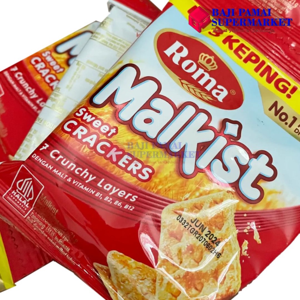 

Roma Malkist Crackers isi 10