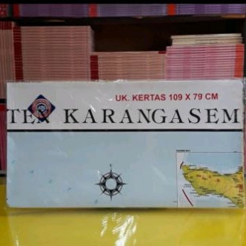 PETA KABUPATEN KARANGASEM BALI