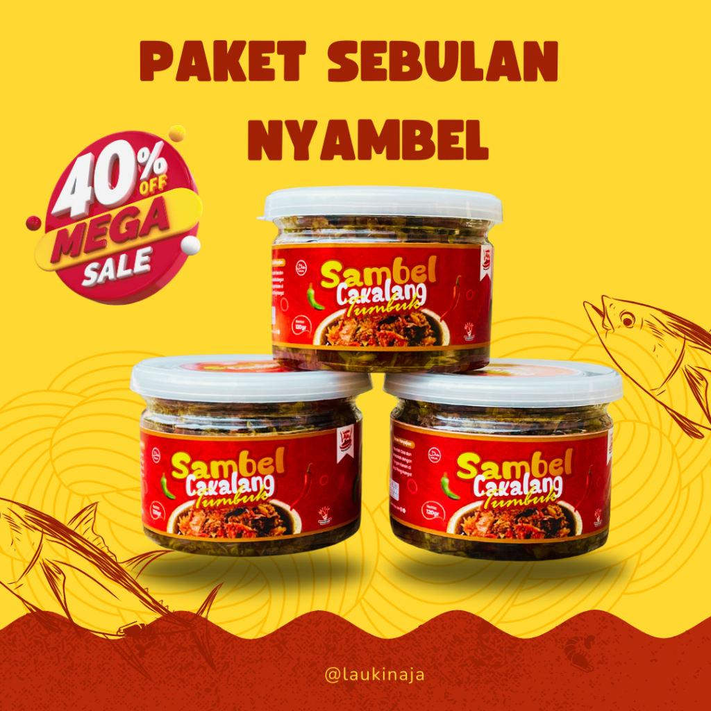 

PAKET MURAH SAMBEL SEBULAN - Dapat 3 Sambel - Varian Sesuai Permintaan