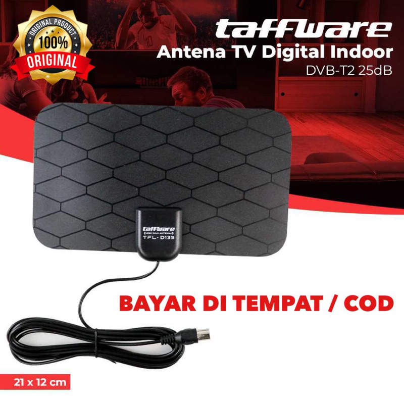 Taffware Antena TV Digital Indoor Original