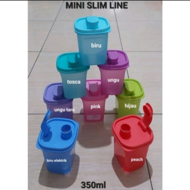 mini slim line Tupperware